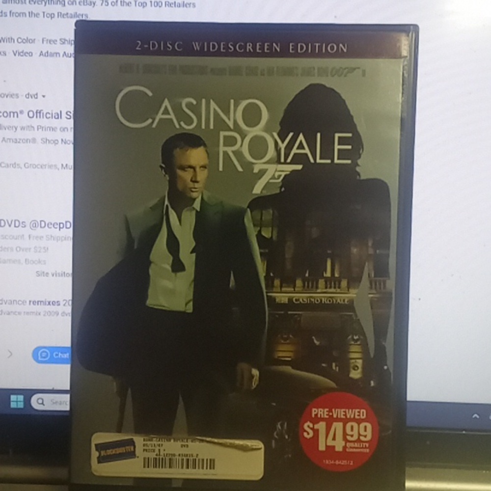 Casino Royale 2 DVD set please read full item description (SKU DVD box 2)